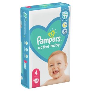 Памперси Pampers Active Baby 4 - 70 броя