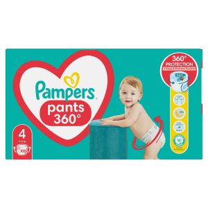 Гащички Pampers Pants 4 MB (9-15 кг.) – 108 броя