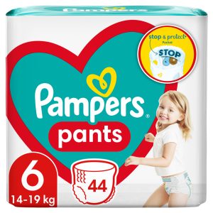 Гащички Pampers Pants 6 JP (15+ кг.) – 44 броя