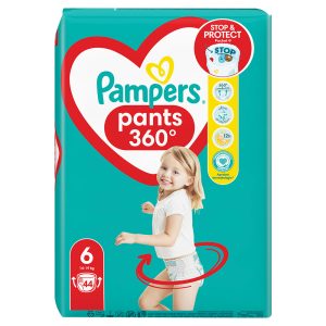 Гащички Pampers Pants 6 JP (15+ кг.) – 44 броя