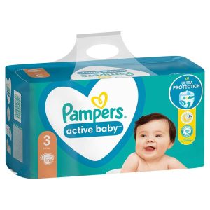 Памперси Pampers Active Baby 3 (6-10 кг.) - 104 броя