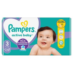 Памперси Pampers Active Baby 3 (6-10 кг.) – 70 броя