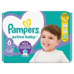 Памперси Pampers Active Baby 6 (13-18 кг.) – 48 броя