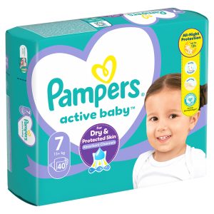 Памперси Pampers Active Baby 7 (15+ кг.) – 40 броя