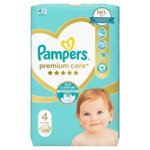 Памперси Pampers Premium Care 4 JP (9-14кг.) – 68 броя
