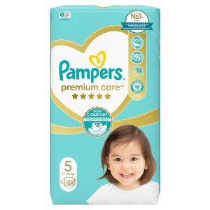 Памперси Pampers Premium Care 5 JP (11-16кг.) – 58 броя