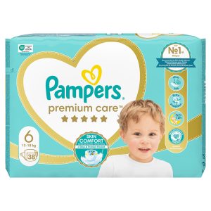 Памперси Pampers Premium Care 6 VP (13+кг.) – 38 броя