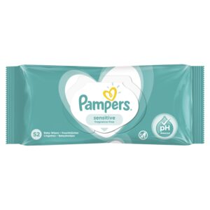 Мокри кърпички Pampers Sensitive – 52 броя