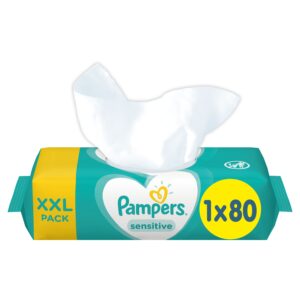 Мокри кърпички Pampers Sensitive – 80 броя