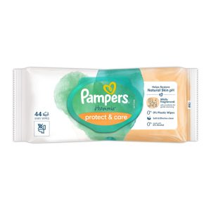Мокри кърпички Pampers Harmonie Protect & Care с невен – 44 броя