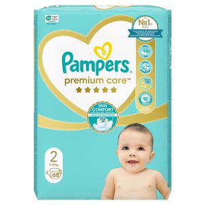 Памперси Pampers Premium Care 2 (4-8кг.) – 68 броя