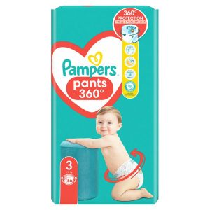 Гащички Pampers Pants 3 (6-11 кг.) – 56 броя