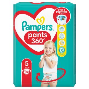 Гащички Pampers Pants 5 (12-17 кг.) – 22 броя