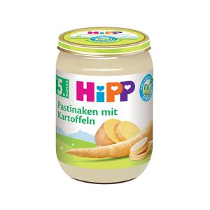 Био Пюре HiPP Пащърнак с картофи 190 гр. – 5+ месеца