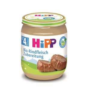 Био Пюре HiPP Телешко месо – 125 гр.