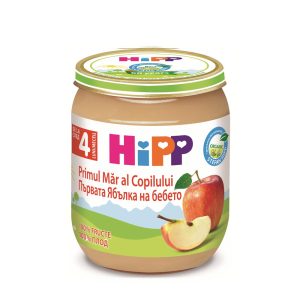 Био Пюре HiPP Ябълки 125 гр. – 4+ месеца