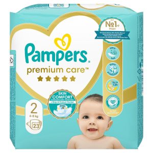 Памперси Pampers Premium Care 2 (4-8кг.) – 23 броя