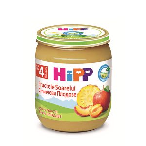 Био Пюре HiPP Плодов десерт 125 гр. – 4+ месеца