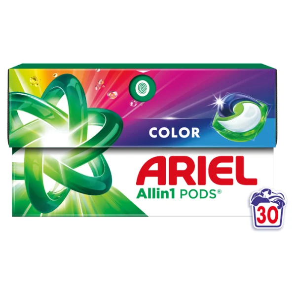 Ariel All in 1 Капсули за цветно пране Color – 30 броя