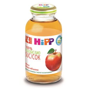 HiPP Био Сок от мека ябълка 200 мл. – 4+ месеца