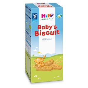 HiPP Био бебешки бисквити 180 гр. – 6+ месеца