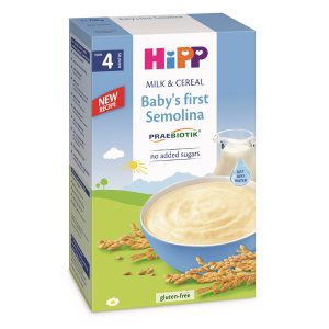 HiPP Пребиотик инстантна млечна каша “Първа каша на бебето” 250 гр. – 4+ месеца
