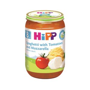 Био Пюре HiPP Спагети с домати и моцарела 220 гр. – 8+ месеца