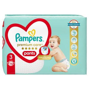 Гащички Pampers Premium Care Pants 3 (6-11кг.) – 70 броя