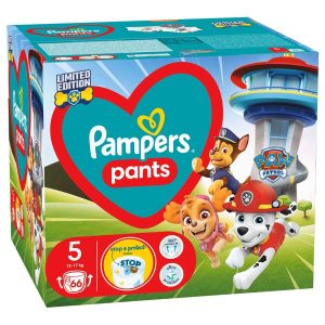 Гащички Pampers Pants Paw Patrol 5 (12-17 кг.) – 66 броя