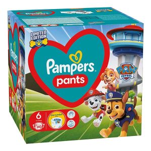 Гащички Pampers Pants Paw Patrol 6 (14-19 кг.) – 60 броя