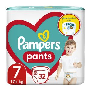 Гащички Pampers Pants 7 (17+ кг.) – 32 броя