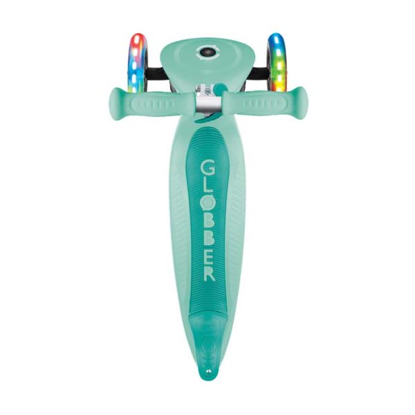 Тротинетка Globber – Primo Foldable Lights – ментова