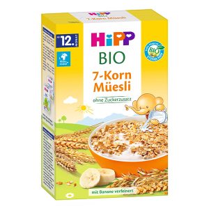 HiPP Био Мюсли 7 зърнени култури 200 гр. - 12+ месеца
