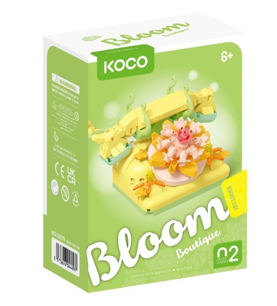 Конструктор за деца Пъстроцветен телефон – 336 части