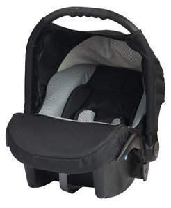 Бебешко столче за кола Baby Merc Junior Twist черно и сиво