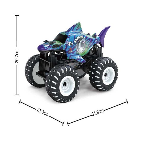 Радиоуправляема офроуд кола Crazon Shark със светлинни ефекти, RC 1:16