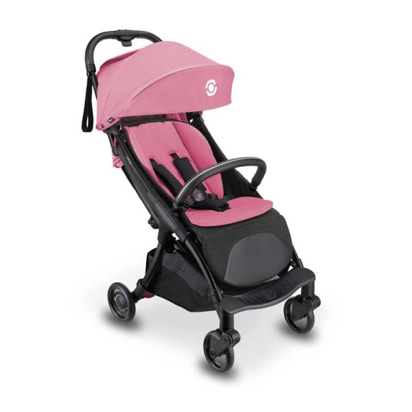 Сгъваема бебешка количка GLOBBER STROLL LITE – пастелно розова