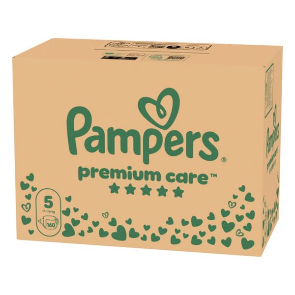 Памперси Pampers Premium Care 5 (11-16кг.) – 160 броя