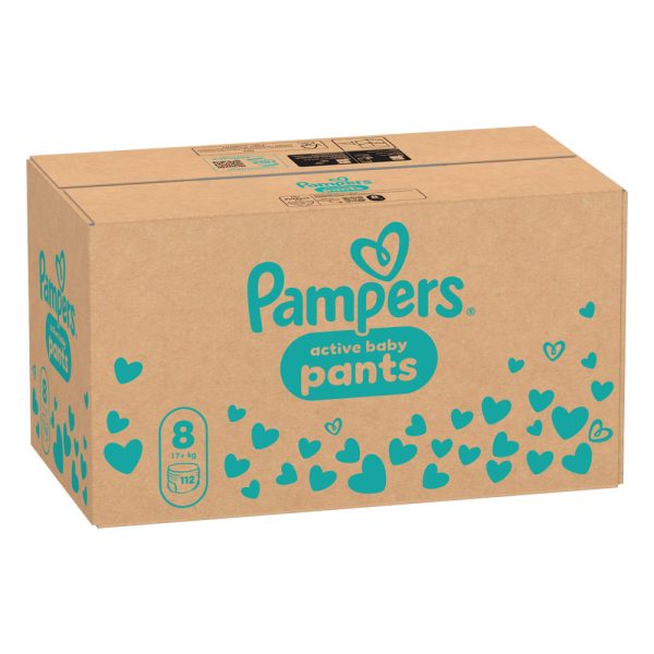 Гащички Pampers Pants 8 (17+ кг.) – 112 броя