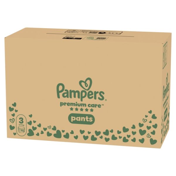 Гащички Pampers Premium Care Pants 3 (6-11кг.) – 152 броя