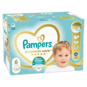 Памперси Pampers Premium Care 6 MB (13-18 кг) - 76 броя